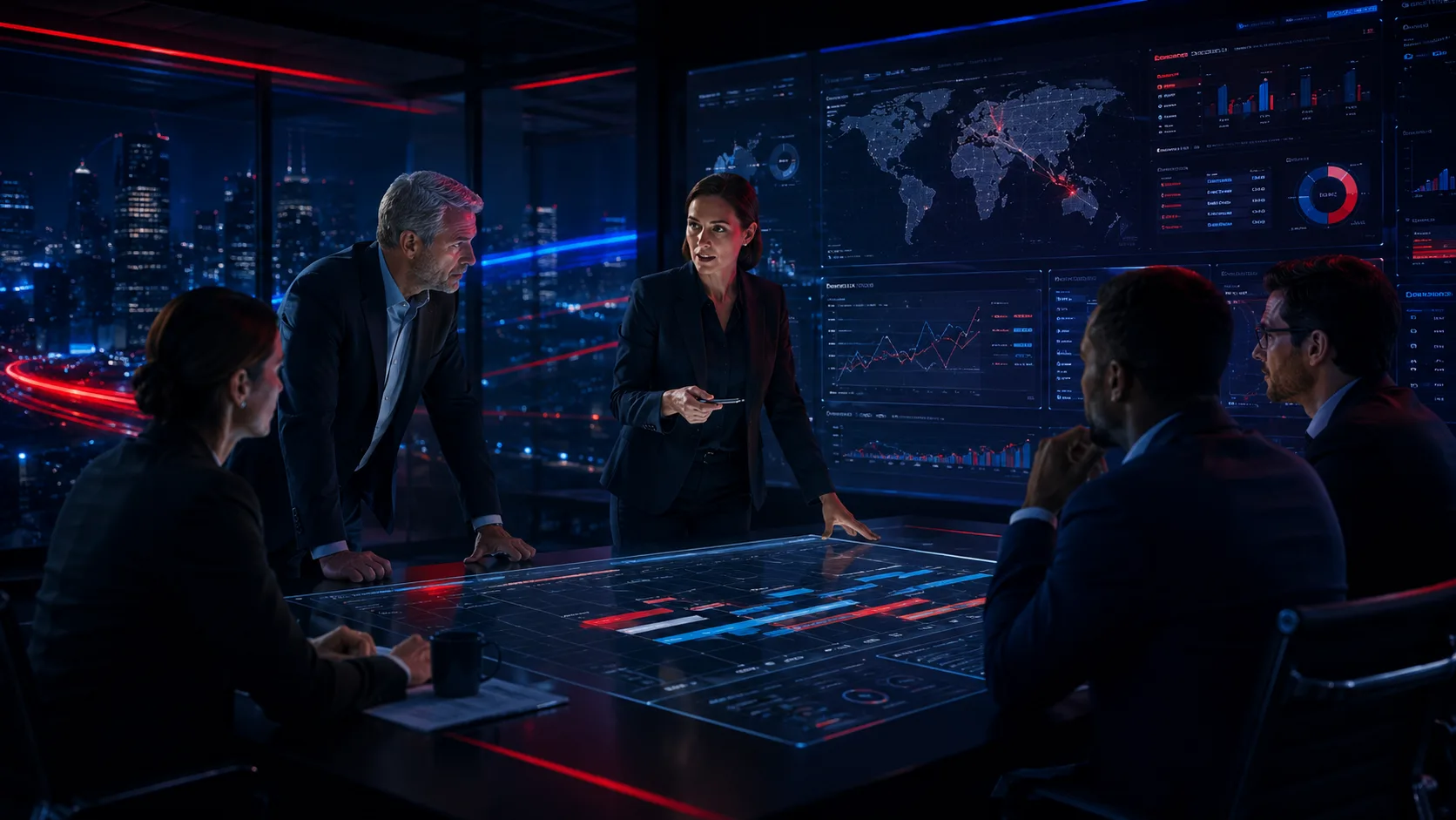 Executive program management command environment
